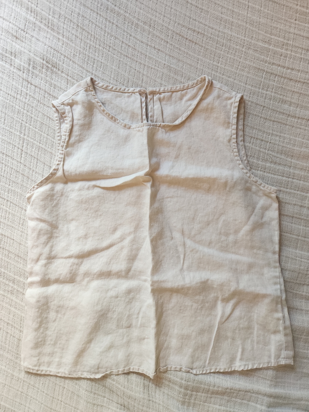 100% Linen Tank Top